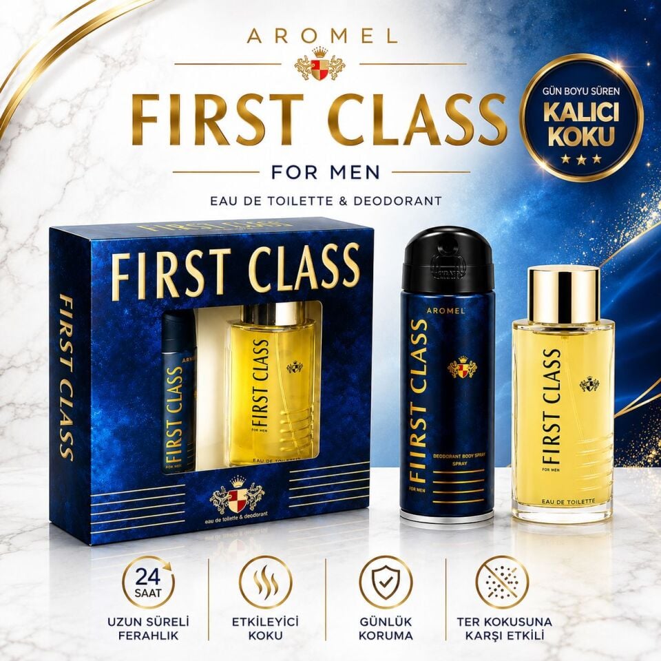 First Class Edt Parfüm 100ml Deodorant 150ml